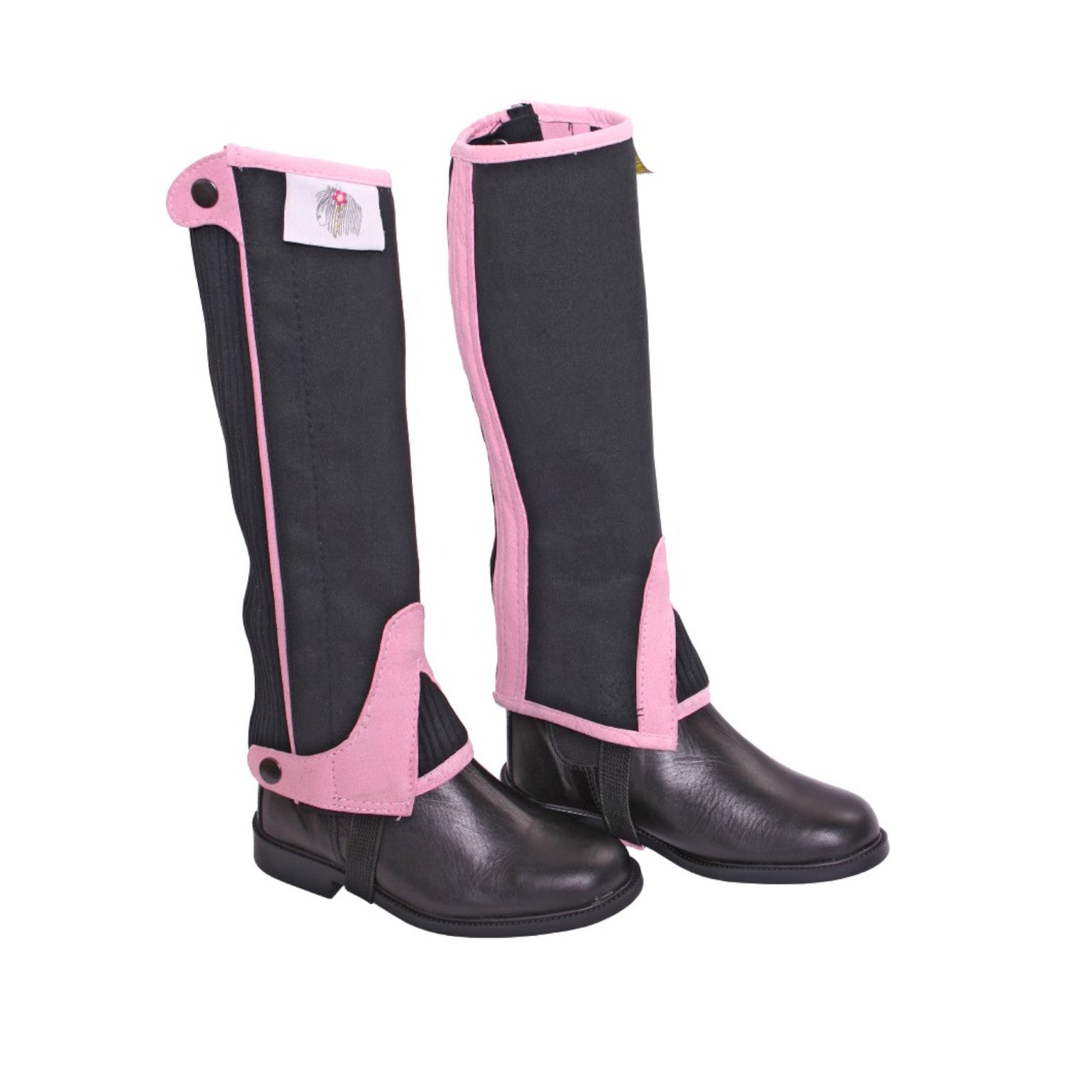 Polka Ponies Chaps - Leather and Suede Look