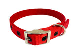 Acto Nylon Collar Red Clarke McKenzie Saddlery