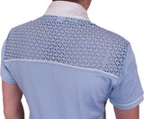 Cavallino Competition Riding Shirt Light Blue Back
