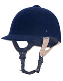 Cavallino Delicato Velvet Helmet Navy