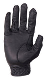 Cavallino Pro Leather Riding Gloves Black palm Clarke McKenzie Saddlery