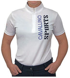 Cavallino Sports Riding Shirt White