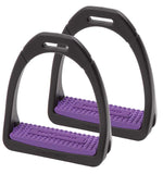 Compositi Premium lightweight composite stirrups in assorted colours | Clarke McKenzie Saddlery
