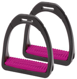 Compositi Premium lightweight composite stirrups in assorted colours | Clarke McKenzie Saddlery