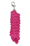 Cotton Rope Lead Nickel Plated Snap Pink Clarke McKenzie Saddlery 