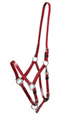 Deluxe Endurance Halter Burgundy Clarke McKenzie Saddlery