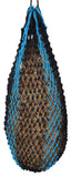 Flair Two Tone Slow Feeder Haynet in light blue and black | Clarke McKenzie Saddlery