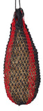 Flair Two Tone Slow Feeder Haynet in red and black | Clarke McKenzie Saddlery
