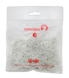 Gymkhana Plait Rubber Bands White Clarke McKenzie Saddlery