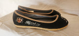 HV Polo Summer Shoes Black side view Clarke McKenzie Saddlery