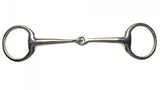 Korsteel Stainless Steel Jointed Eggbutt Bradoon Snaffle Bit Clarke McKenzie Saddlery