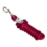 Lami-Cell Elegance Lead Burgundy Clarke McKenzie Saddlery