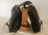 Clarke McKenzie Leather Trekking Saddle Bags