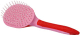Soft Grip Mane and Tail Brush Red Clarke McKenzie Saddlery