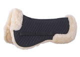 Cavallino Lambswool Half Pad Natural Clarke McKenzie Saddlery 