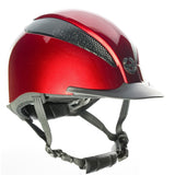 Champion Air-Tech Deluxe Helmet Red Clarke McKenzie Saddlery