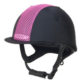 Champion Vent-Air Helmet Cover Black Pink Clarke McKenzie Saddlery