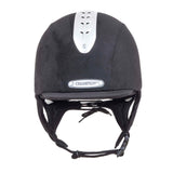 Champion X-Air Plus Helmet Black front Clarke McKenzie Saddlery