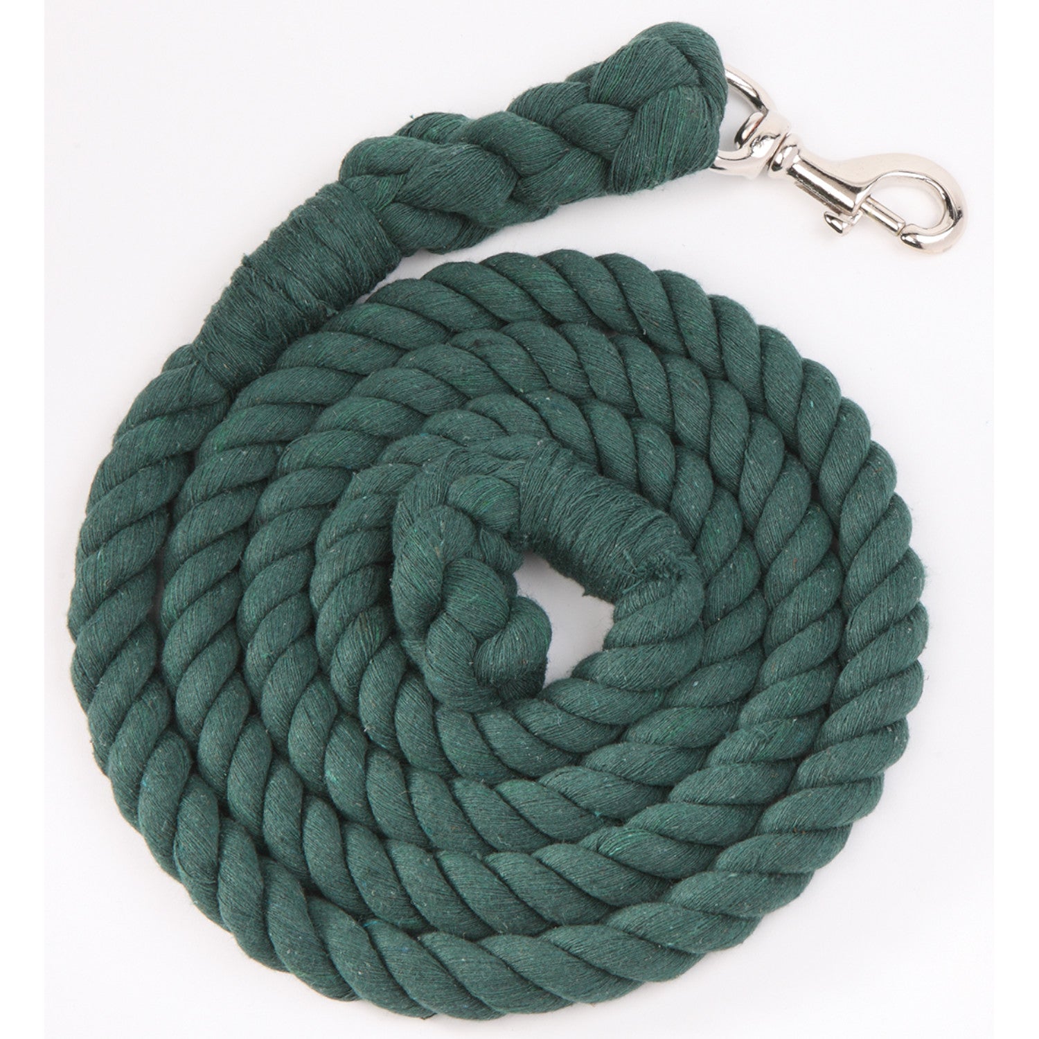 Cotton Rope Lead - Nickel Plated Snap