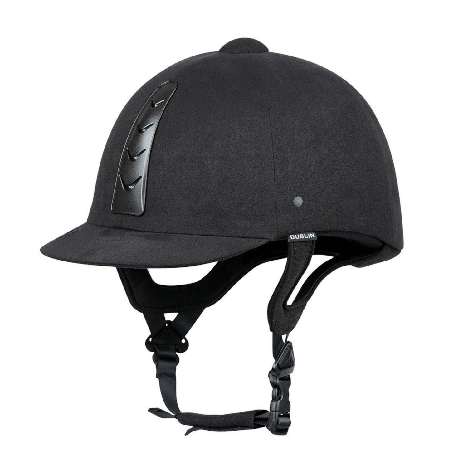 Dublin Silverline Black Helmet
