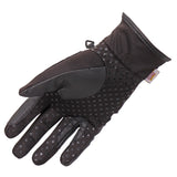 Flair Softshell Silicon Grip Glove Palm Black