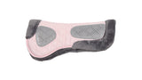 Fleece/Gel Half Pad Pink Clarke McKenzie Saddlery
