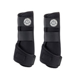 Horze Brushing Boots Black Clarke McKenzie Saddlery