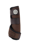 Horze Brushing Boots Brown Clarke McKenzie Saddlery