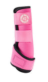 Horze Brushing Boots Pink Clarke McKenize Saddlery