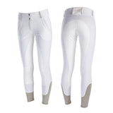 Horze Crescendo Celine Full Seat Breeches in white | Clarke McKenzie Saddlery
