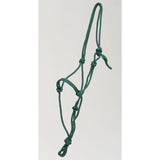 Knotted Rope Halter Green Clarke McKenzie Saddlery