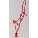 Knotted Rope Halter Red Clarke McKenzie Saddlery