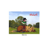 Norman Thelwell Greeting Card Wake Up Clarke McKenzie Saddlery