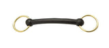Nylon Ring Snaffle with Brass Rings Clarke McKenzie Saddlery